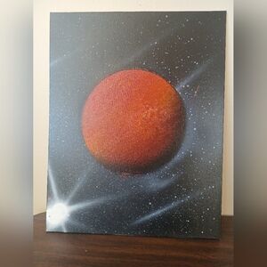 Mars Spray Paint with Sun